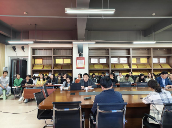 农业科学学院开展“思政领航守初心 培根铸魂谱华章”专题党课 3月26日505