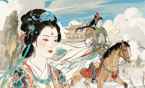 她向南，她向北，两位唐代女性...